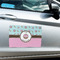 Donuts Large Rectangle Car Magnets- In Context