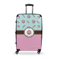 Donuts Suitcase - 28" Large - Checked w/ Name or Text