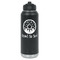 Donuts Water Bottle - Laser Engraved - Front (Personalized)