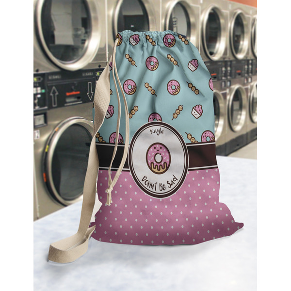 Donuts Laundry Bag in Laundromat