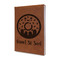 Donuts Leather Sketchbook - Small - Double Sided (Personalized)