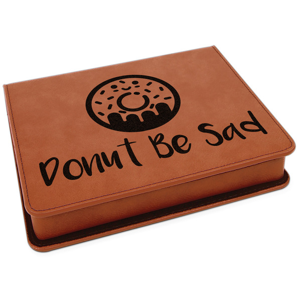 Custom Donuts Leatherette 4-Piece Wine Tool Set (Personalized)