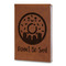 Donuts Leatherette Journal - Large - Double Sided (Personalized)