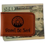 Donuts Leatherette Magnetic Money Clip - Double Sided (Personalized)