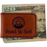 Donuts Leatherette Magnetic Money Clip - Single Sided (Personalized)