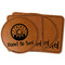 Donuts Faux Leather Iron On Patch (Personalized)