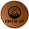 Donuts Faux Leather Iron On Patch - Round (Personalized)