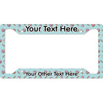 Donuts License Plate Frame - Style A (Personalized)
