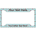 Donuts License Plate Frame (Personalized)