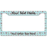 Donuts License Plate Frame - Style B (Personalized)