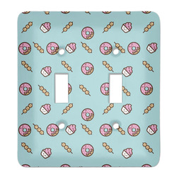 Donuts Light Switch Cover (2 Toggle Plate)