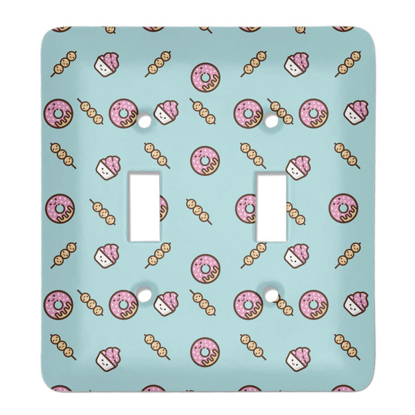 Custom Donuts Light Switch Cover (2 Toggle Plate)