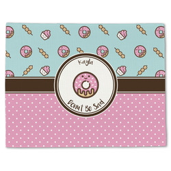 Donuts Single-Sided Linen Placemat - Single w/ Name or Text