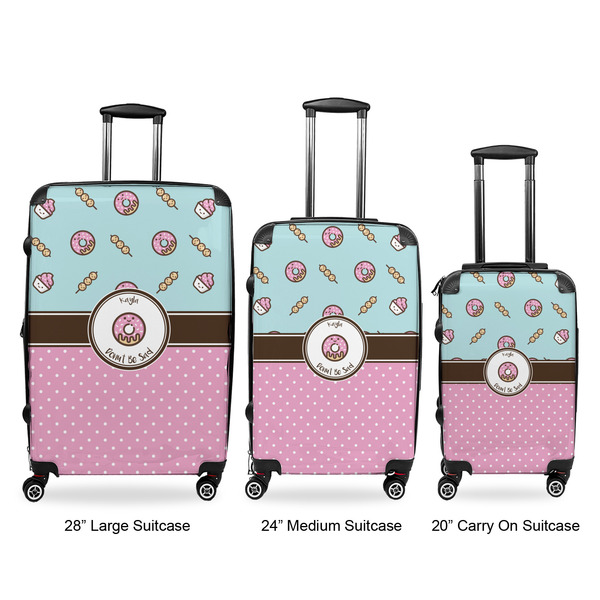 Donuts Luggage Bags all sizes - With Handle
