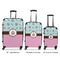 Donuts Luggage Bags all sizes - With Handle