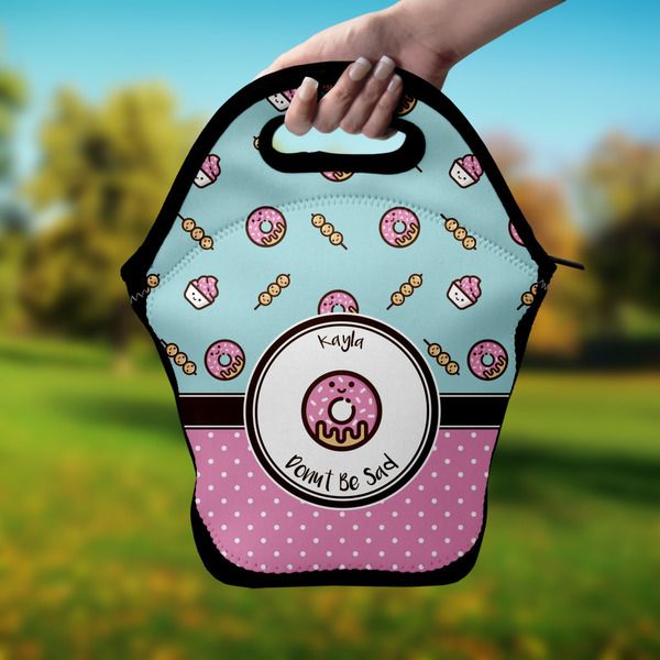 Donuts Lunch Bag - Hand