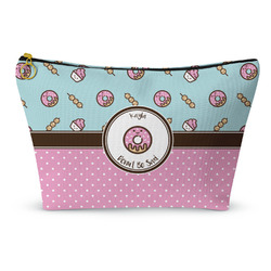 Donuts Makeup Bag - Large - 12.5"x7" (Personalized)