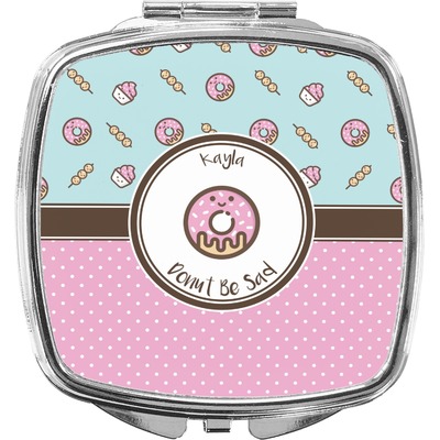 Donuts Compact Makeup Mirror (Personalized)