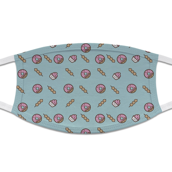Custom Donuts Cloth Face Mask (T-Shirt Fabric)