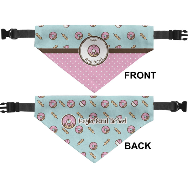 Donuts Medium Dog Bandana Approval