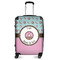 Donuts Suitcase - 24" Medium - Checked (Personalized)
