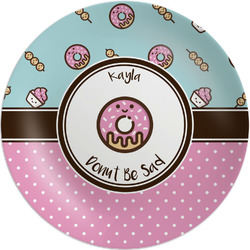 Donuts Melamine Plate (Personalized)