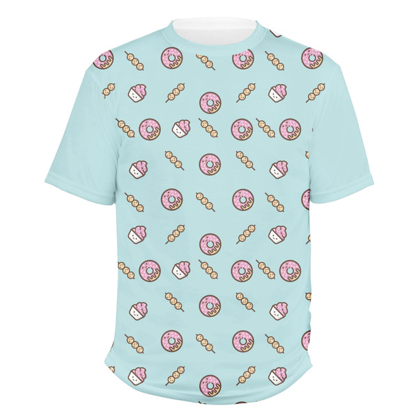 Custom Donuts Men's Crew T-Shirt - 2X Large