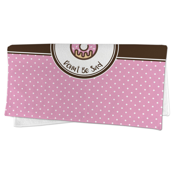 Donuts Microfiber Dish Rag - FOLDED (half)