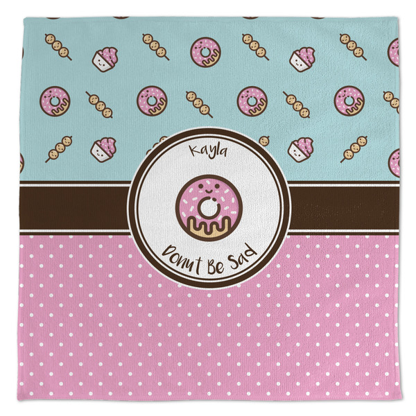 Custom Donuts Microfiber Dish Towel (Personalized)