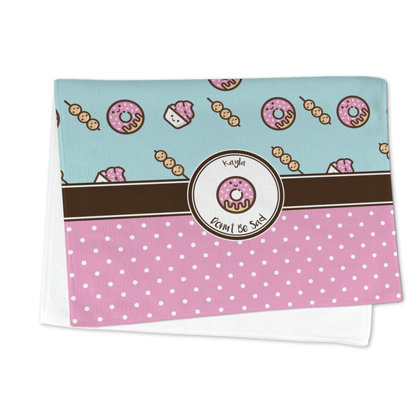 Donuts Microfiber Dish Towel - FOLDED HALF