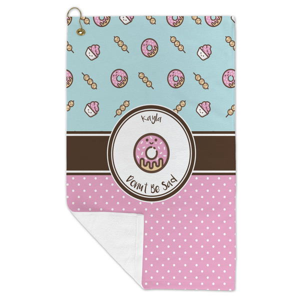 Donuts Microfiber Golf Towels - FOLD