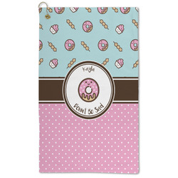 Donuts Microfiber Golf Towel (Personalized)