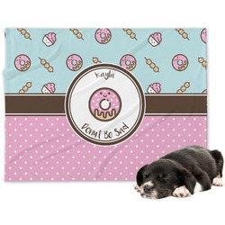 Donuts Dog Blanket - Regular (Personalized)