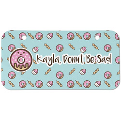 Donuts Mini/Bicycle License Plate (2 Holes) (Personalized)