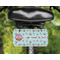 Donuts Mini License Plate on Bicycle - LIFESTYLE Two holes