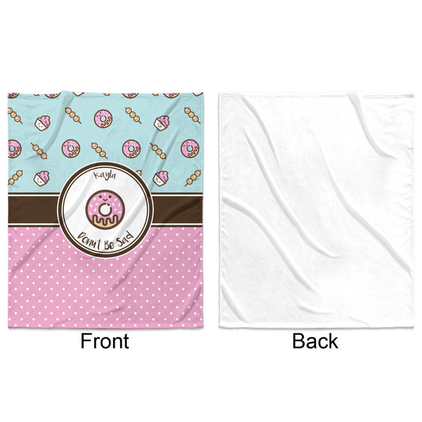 Donuts Minky Blanket - 50"x60" - Single Sided - Front & Back