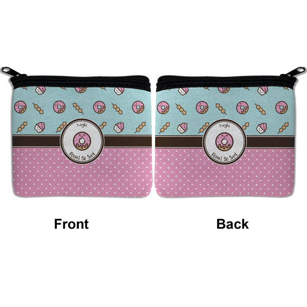 Donuts Neoprene Coin Purse - Front & Back (APPROVAL)