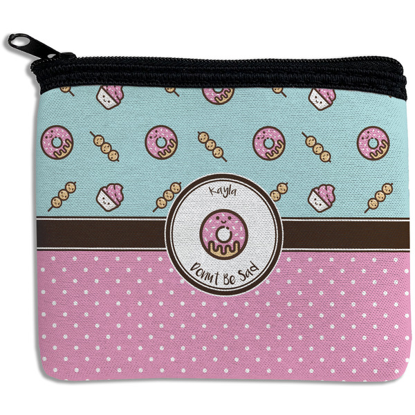 Custom Donuts Rectangular Coin Purse (Personalized)