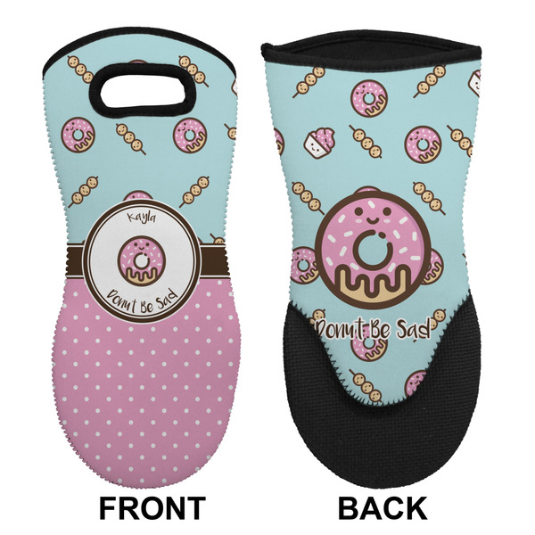 Donuts Neoprene Oven Mitt (Front & Back)