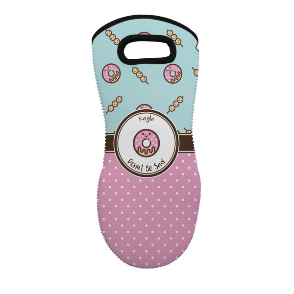 Custom Donuts Neoprene Oven Mitt w/ Name or Text