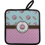 Donuts Pot Holder w/ Name or Text