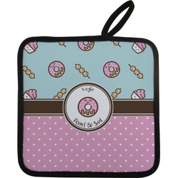 Donuts Pot Holder w/ Name or Text