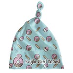 Donuts Newborn Hat - Knotted (Personalized)