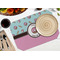 Donuts Octagon Placemat - Single front (LIFESTYLE) Flatlay