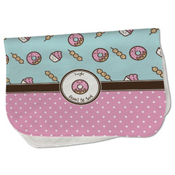 Donuts Burp Cloth - Fleece w/ Name or Text