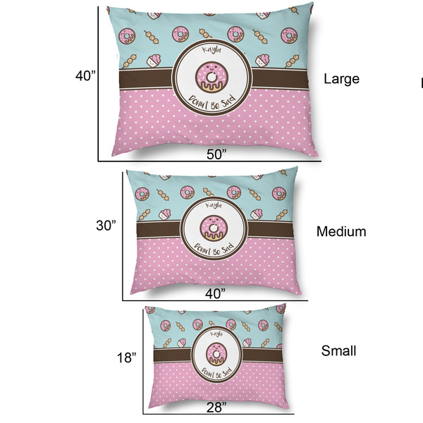Donuts Outdoor Dog Beds - SIZE CHART