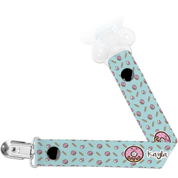 Custom Donuts Pacifier Clip (Personalized)