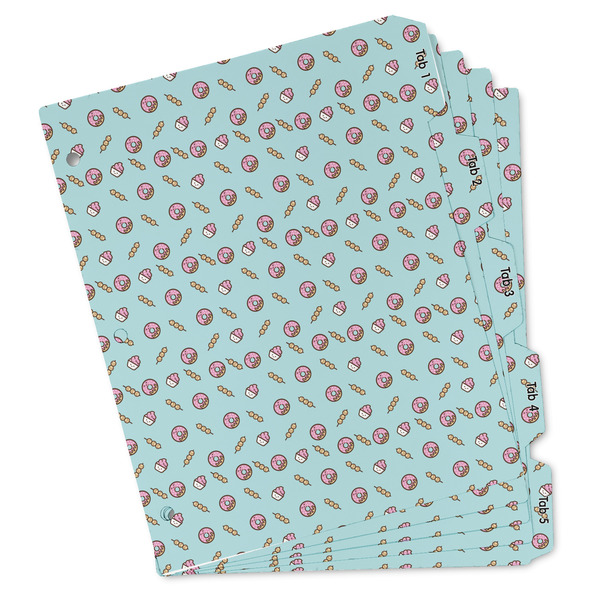 Custom Donuts Binder Tab Divider Set (Personalized)