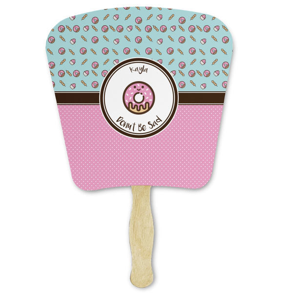 Custom Donuts Paper Fan (Personalized)