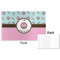 Donuts Disposable Paper Placemat - Front & Back